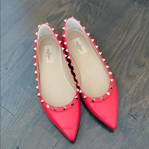 Valentino stud flats